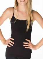 Meisjes hemdje spaghetti bandjes - Natasja - Microfiber - Onderhemd kind - aansluitend - singlet