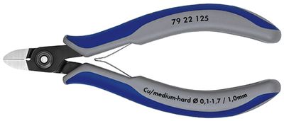 Knipex Zijsnijtang ronde-kop 125 mm - 7922125