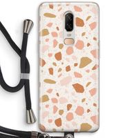 Terrazzo N°18: OnePlus 6 Transparant Hoesje met koord