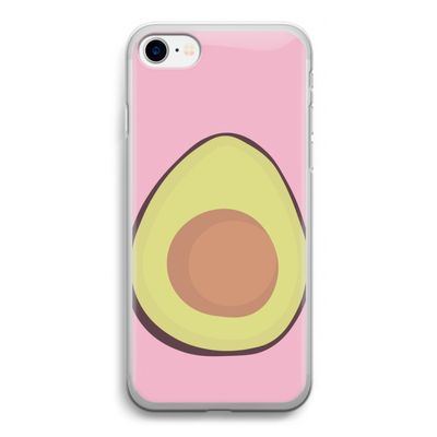 Avocado: iPhone SE 2020 Transparant Hoesje