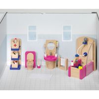 poppenhuis meubeltjes badkamer