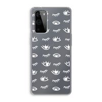 Eye pattern #3: OnePlus 9 Pro Transparant Hoesje