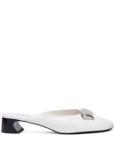 3.1 Phillip Lim mules Ceil 35 mm en cuir - Blanc