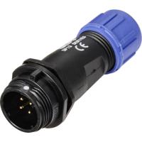 Weipu SP1311 / P 4 I Ronde connector Stekker, recht Totaal aantal polen: 4 Serie (ronde connectoren): SP13 1 stuk(s)