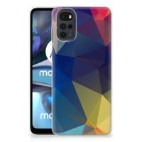 Motorola Moto G22 | TPU Hoesje | Polygon Dark