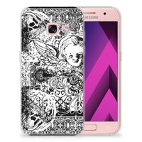 Silicone Back Case Samsung Galaxy A3 2017 Skulls Angel