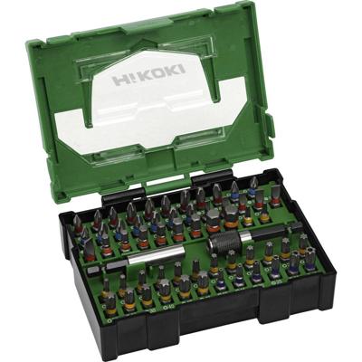 HiKOKI 40030024 Bitbox T-profiel, Plat, Kruiskop Phillips, Kruiskop Pozidriv, Zeskant Incl. bithouder