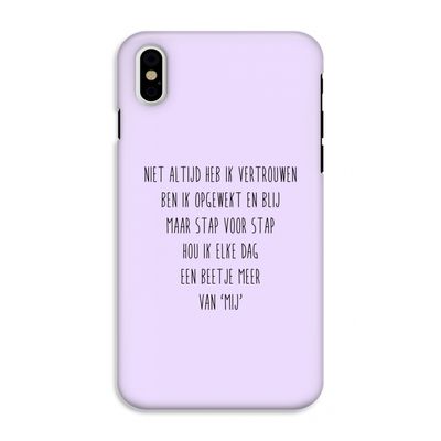 Zelfvertrouwen: iPhone XS Tough Case