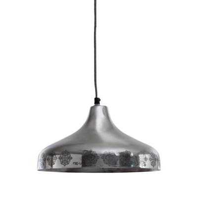 Alu Shiny Flat L hanglamp Ø 28 cm - zilver aluminium modern design