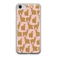 Alpacas: iPhone 8 Transparant Hoesje Alpacas: iPhone 8 Transparant Hoesje