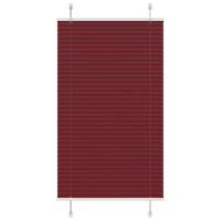 Pliss rolgordijn 70x100 cm stofbreedte 69,4 cm bordeauxrood