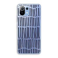 Moroccan stripes: Xiaomi Mi 11 Lite Transparant Hoesje