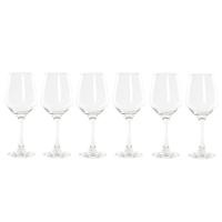ITEM Wijnglazen - 6x - 320 ml - helder glas - vaatwasbestendig - elegant design