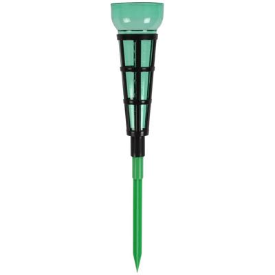 Regenmeter met grondpen - 95 cm - groen - kunststof - neerslagmeter
