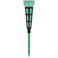 Regenmeter met grondpen - 95 cm - groen - kunststof - neerslagmeter