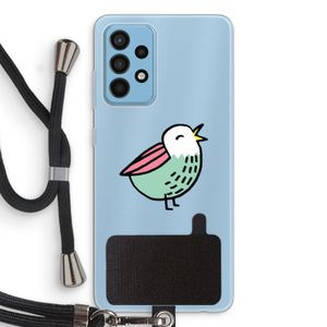 Birdy: Samsung Galaxy A52 Transparant Hoesje met koord