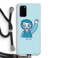 Zwaai: Samsung Galaxy S20 Plus Transparant Hoesje met koord Zwaai: Samsung Galaxy S20 Plus Transparant Hoesje met koord