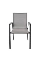 Qopps Jibba stapelbare tuinstoel mat royal grey