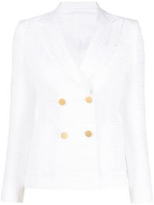 Tagliatore blazer à boutonnière croisée - Blanc