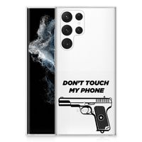 Samsung Galaxy S22 Ultra Silicone-hoesje Pistol DTMP