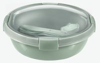 Curver smart to go eco lunchbox rond 1 liter + bestekset