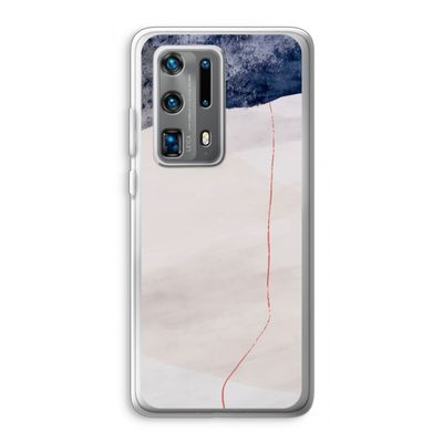 Stone White: Huawei P40 Pro Plus Transparant Hoesje