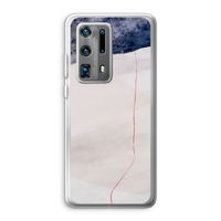 Stone White: Huawei P40 Pro Plus Transparant Hoesje