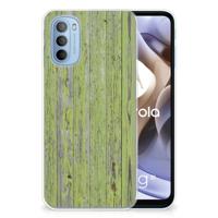 Motorola Moto G31 | G41 | Bumper Hoesje | Green Wood