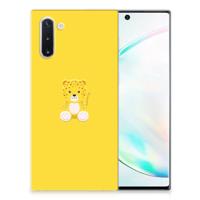 Samsung Galaxy Note 10 Telefoonhoesje met Naam Baby Leopard