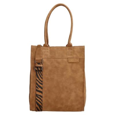 Zebra Trends - Natural Bag Shopper - Merel Camel