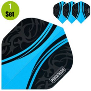 Pentathlon Vizion Swish Dartflights - Aqua