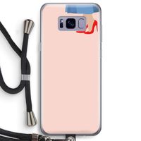 High heels: Samsung Galaxy S8 Plus Transparant Hoesje met koord