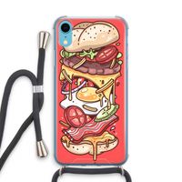 Diet Coke Please: iPhone XR Transparant Hoesje met koord