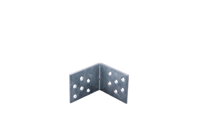 Waelbers Versterkingshoek 50x50x40mm, blauw verzinkt (GV) p/4st. KVP - 20 Stuk(s) - 4351KVP.24