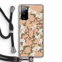 Blossoming spring: Samsung Galaxy S20 FE / S20 FE 5G Transparant Hoesje met koord