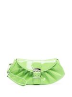 BY FAR pochette Glami à fronces - Vert BY FAR pochette Glami à fronces - Vert
