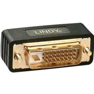 Lindy DVI-I Port Saver DVI-D Zwart