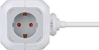 Brennenstuhl ALEA-Power socket kubus 4-voudig (met 1,4 m kabel en kinderbeveiliging) - 1150090 - thumbnail