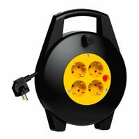 Kabelhaspels TM Electron 3 x 1,5 mm 10 m 4 Plug
