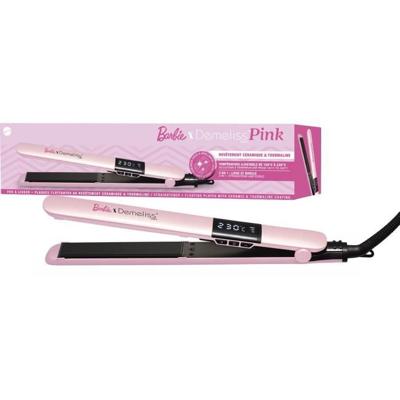 Stijltang - DEMELISS - Barbie Edition - Temperatuur van 150 tot 230°C - Dunne platen 25 x 120 mm - Roze