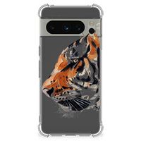 Back Cover Google Pixel 8 Pro Watercolor Tiger