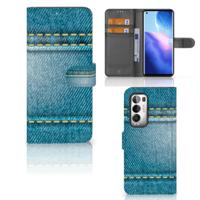 OPPO Find X3 Neo 5G | Wallet Case | met Pasjes | Jeans