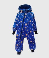 Waterproof Softshell Overall Comfy Sparkling Sky Jumpsuit - thumbnail