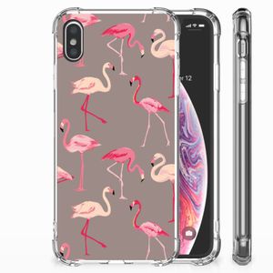 Apple iPhone Xs Max Case Anti-shock Flamingo