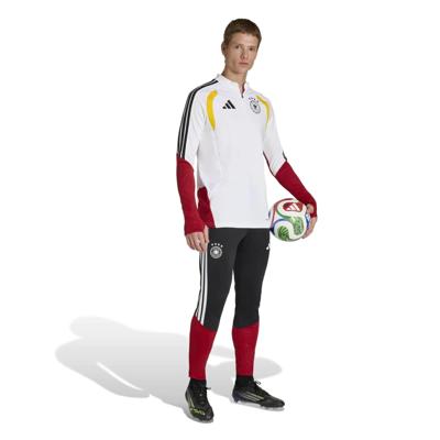 adidas Duitsland Trainingspak 1/4-Zip 2026-2028 Wit Zwart adidas Duitsland Trainingspak 1/4-Zip 2026-2028 Wit Zwart