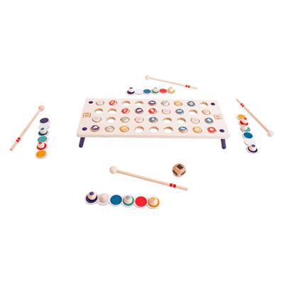 BS Toys whack a shape houten spel