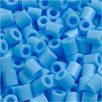 NABBI Strijkkralen, afm 5x5 mm, gatgrootte 2,5 mm, medium, pastel blauw (32224), 1100 stuk/ 1 doos