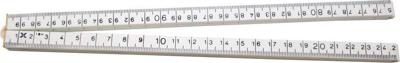 Duimstok 1M Wit 4Dlg - Skandia