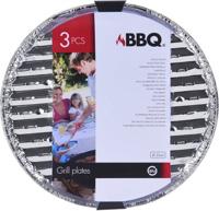 BBQ Barbecue grillschalen rond 35 cm 3 stuks BBQ Barbecue grillschalen rond 35 cm 3 stuks