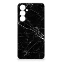 Samsung Galaxy A54 5G | TPU | Siliconen hoesje | Marmer Zwart - Origineel Cadeau Vader